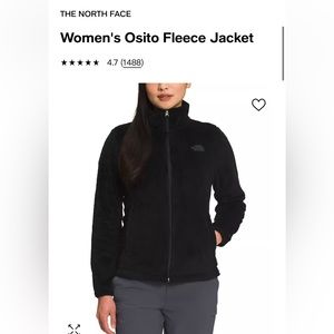 The North Face Women’s Osito Fleece Jacket in a size XL